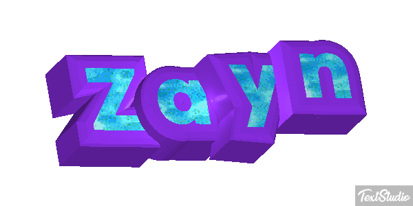 Zayn Efeito do texto