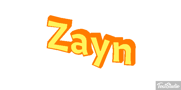 Zayn Efeito do texto