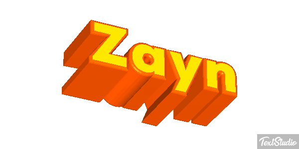 Zayn Efeito do texto