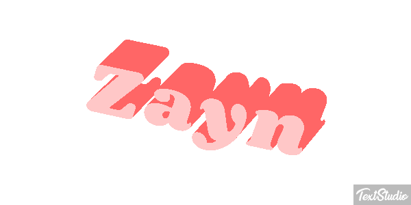 Zayn Efeito do texto