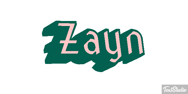 Zayn Efeito do texto