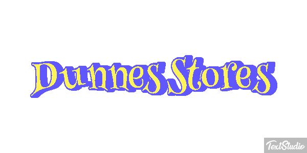 Dunnes Stores Text effect