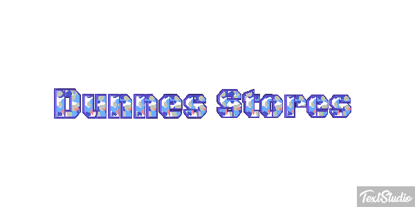 Dunnes Stores Text effect
