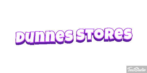 Dunnes Stores Text effect