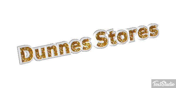 Dunnes Stores Text effect