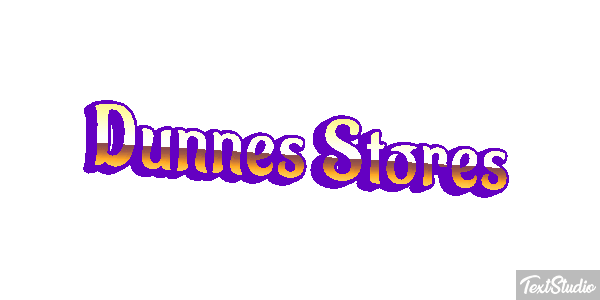 Dunnes Stores Text effect
