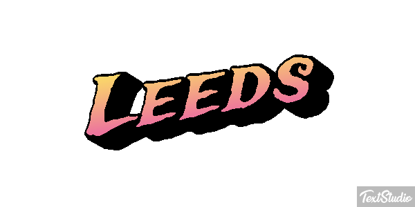 Leeds テキスト効果