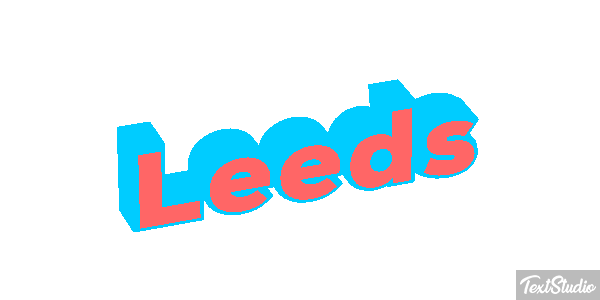 Leeds テキスト効果