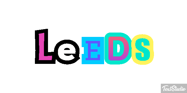 Leeds テキスト効果