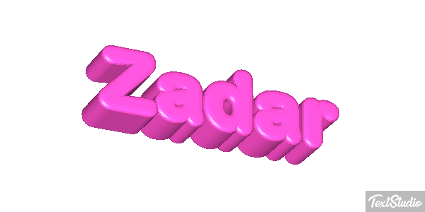 Zadar Efekt tekstowy