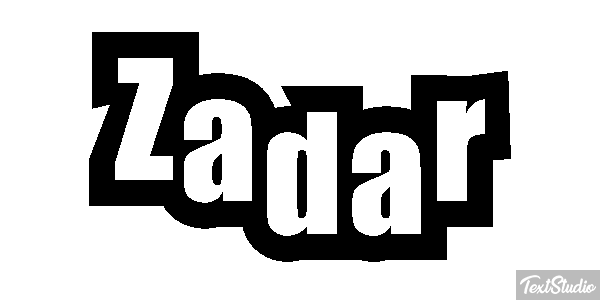 Zadar Efekt tekstowy