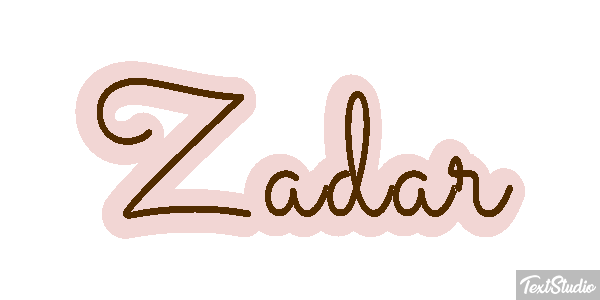 Zadar Efekt tekstowy