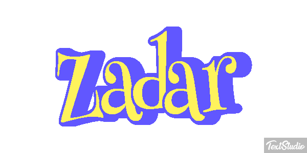 Zadar Efekt tekstowy