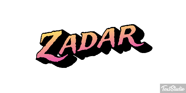 Zadar Efekt tekstowy