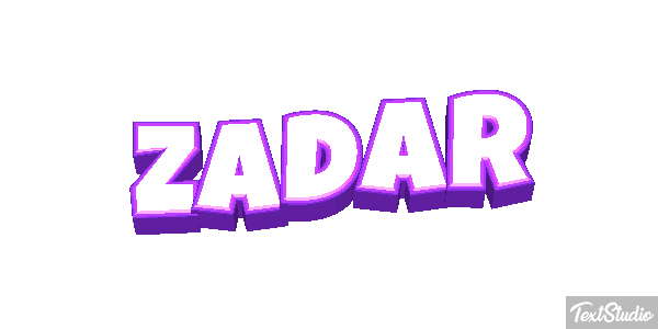 Zadar Efekt tekstowy