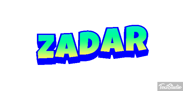 Zadar Efekt tekstowy