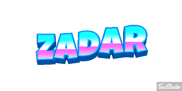 Zadar Efekt tekstowy
