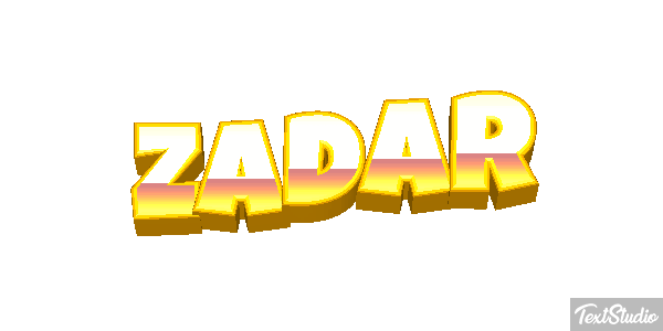 Zadar Efekt tekstowy