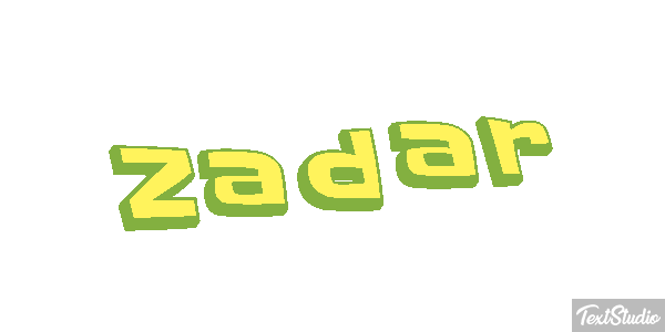 Zadar Efekt tekstowy