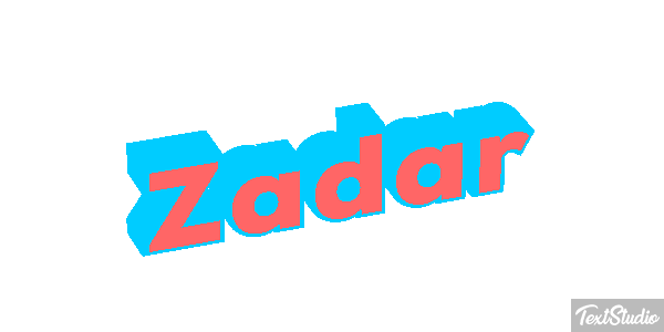 Zadar Efekt tekstowy