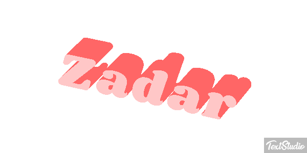 Zadar Efekt tekstowy