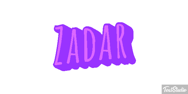 Zadar Efekt tekstowy