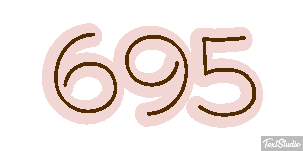 695 Efeito do texto