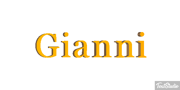 Gianni Effetto testo
