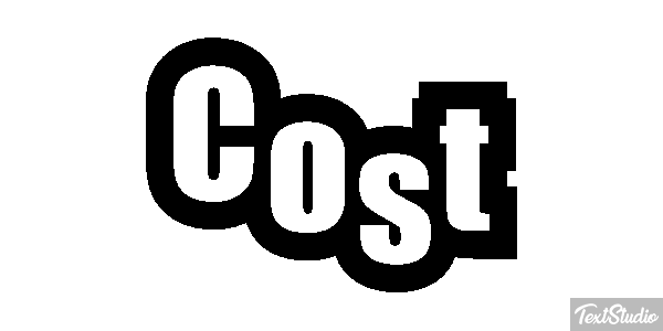 Cost Metin efekti