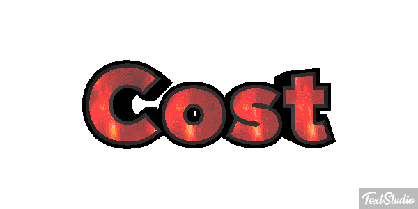 Cost Metin efekti