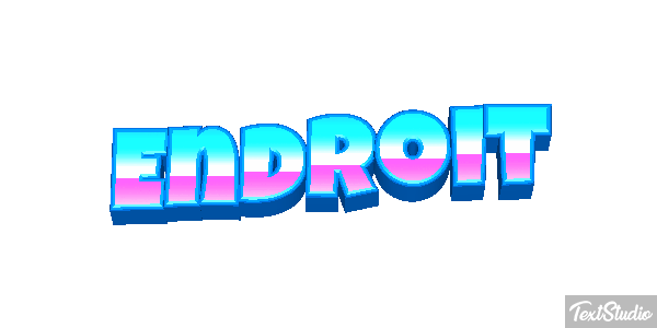 Endroit Effet de texte
