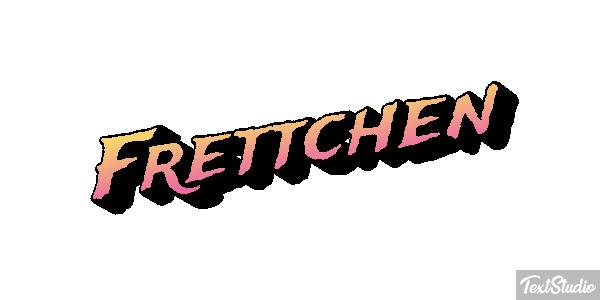 Frettchen Text effect