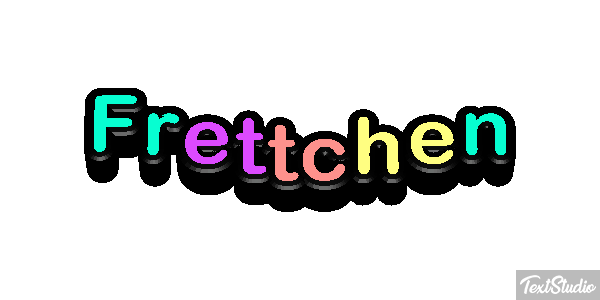 Frettchen Text effect