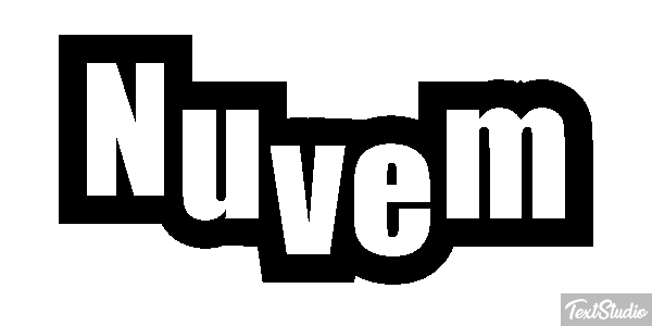 Nuvem Text effect