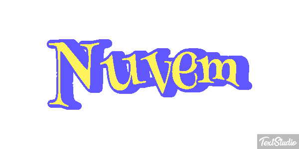 Nuvem Text effect