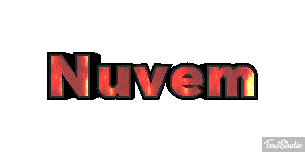 Nuvem Text effect