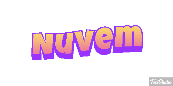 Nuvem Text effect