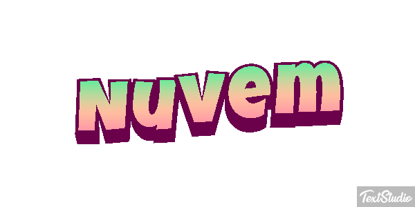 Nuvem Text effect