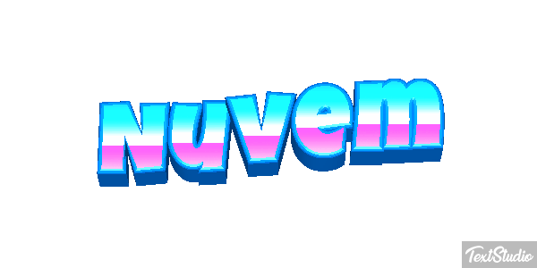 Nuvem Text effect