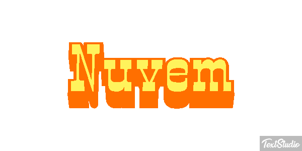 Nuvem Text effect