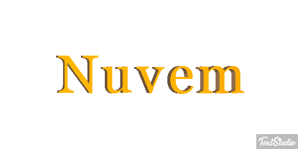 Nuvem Text effect