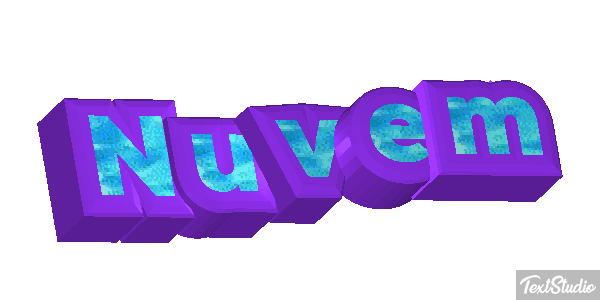 Nuvem Text effect