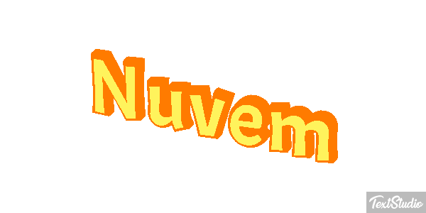 Nuvem Text effect