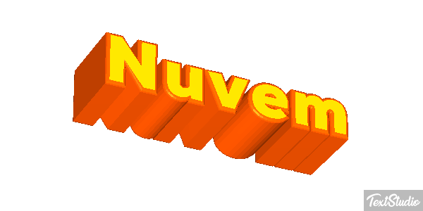 Nuvem Text effect