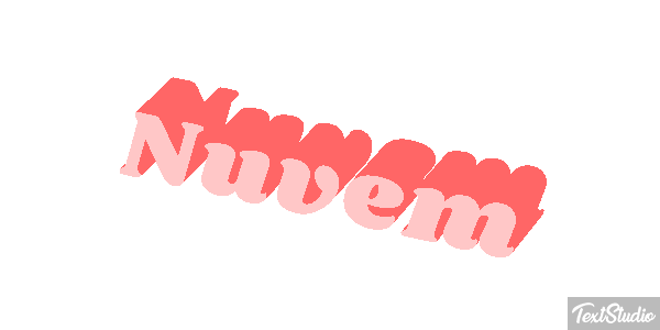 Nuvem Text effect