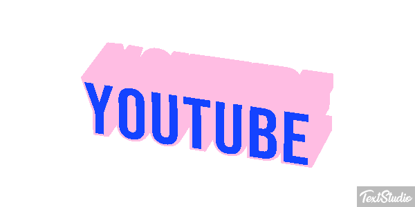 YouTube Effet de texte