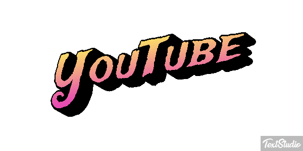YouTube Effet de texte