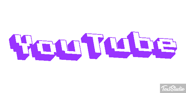 YouTube Effet de texte