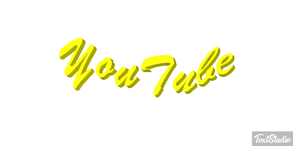 YouTube Effet de texte