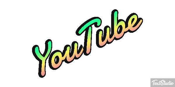 YouTube Effet de texte